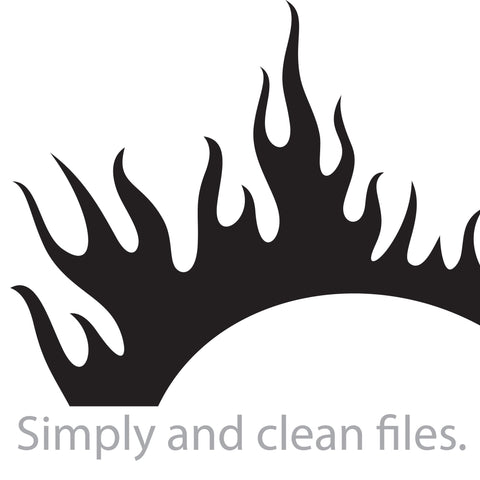 Flaming heart SVG TribaliumArtSF 