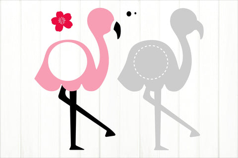 Flamingo Candy Dome SVG. Valentine Candy Dome Holder SVG Olga Terlyanskaya 