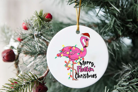 Flamingo Christmas Sublimation Sublimation LAM HOANG THUY 