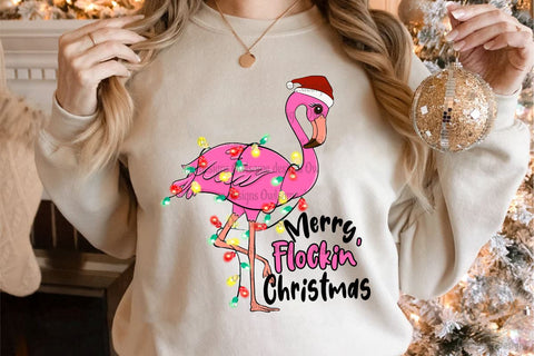 Flamingo Christmas Sublimation Sublimation LAM HOANG THUY 