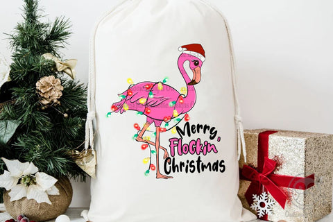 Flamingo Christmas Sublimation Sublimation LAM HOANG THUY 