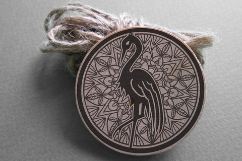 Flamingo Mandala Svg SVG zafrans studio 