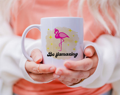 Flamingo Sublimation Designs Bundle, 6 Designs, Flamingo Quotes PNG Files, Be Flamazing PNG, In A Flock Full Of Pigeons Be A Flamingo PNG, Love My Flock PNG Sublimation HappyDesignStudio 