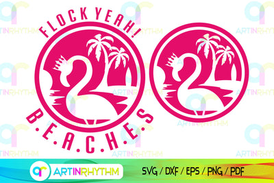 Flamingo summer svg SVG Artinrhythm shop 