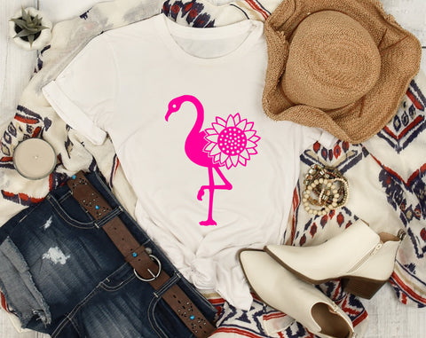 Flamingo SVG Bundle - 40 Designs, Flamingo PNG, Flamingo Cut Files for Cricut, Silhouette, Flamingo Monogram SVG SVG HappyDesignStudio 