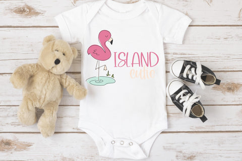 Flamingo SVG Bundle, Pineapple SVG, Hello Summer SVG, Family Vacation svg, Tropical Leaves svg SVG Designing Digitals 