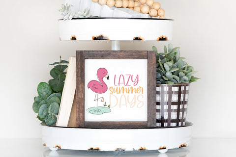 Flamingo SVG Bundle, Pineapple SVG, Hello Summer SVG, Family Vacation svg, Tropical Leaves svg SVG Designing Digitals 