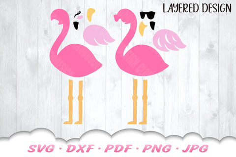 Flamingo SVG Bundle SVG Cloud9Design 