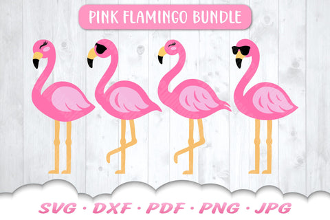 Flamingo SVG Bundle SVG Cloud9Design 
