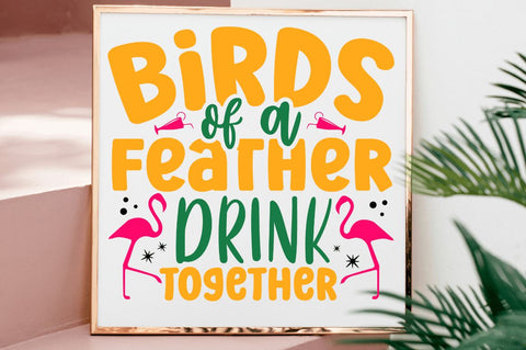 Flamingo SVG Bundle SVG Regulrcrative 