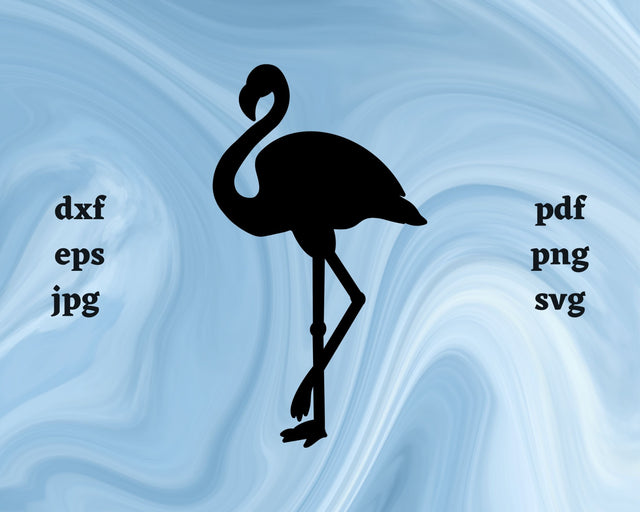 Flamingo SVG Cut File SVG Northern Light SVG 