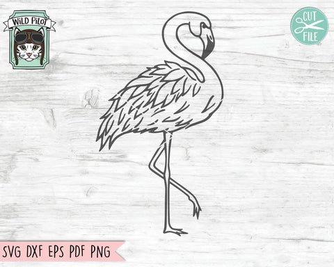 Flamingo svg file, Flamingo cut file, Animal Face, Cute Flamingo svg, Flamingo Face svg, Animal svg file, Animal Face, Summer svg file, Bird SVG SVG Wild Pilot 