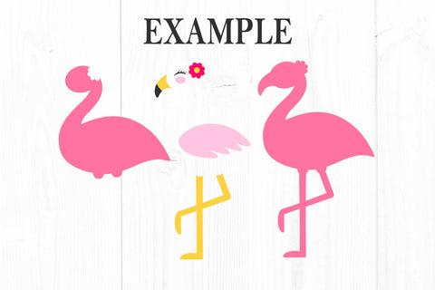 Flamingo Svg, Flamingo Cut File, Layered Flamingo, Tropical Svg, Summer Svg, Vacation Svg SVG Litke Designs 