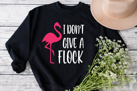 Flamingo svg, I don't give a flock svg, Summer SVG, Summer vibes svg, Funny Quotes Svg, Beach Svg, Girls Shirt Design, Cricut, Silhouette SVG Fauz 