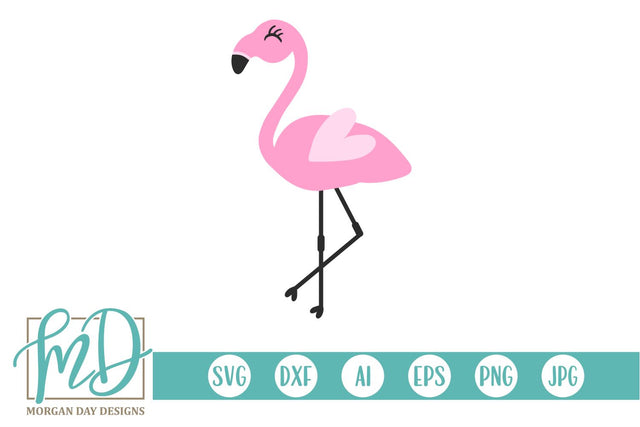 Flamingo SVG Morgan Day Designs 