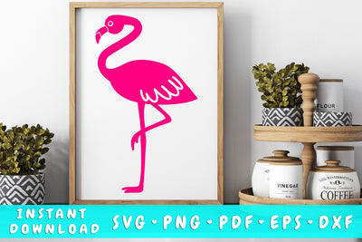 Flamingo SVG SVG HappyDesignStudio 