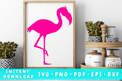 Flamingo SVG SVG HappyDesignStudio 