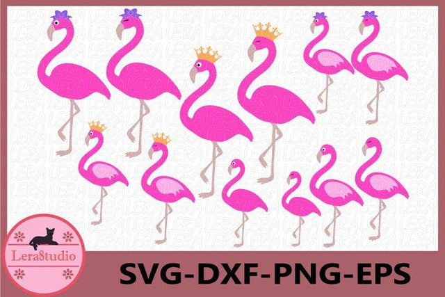 Flamingo SVG SVG Lerastudio 