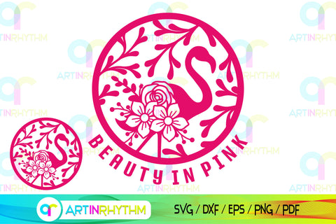 Flamingo svg t-shirt, beauty in pink SVG Artinrhythm shop 