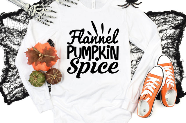 Flannel Pumpkin Spice SVG CraftlabSvg29 