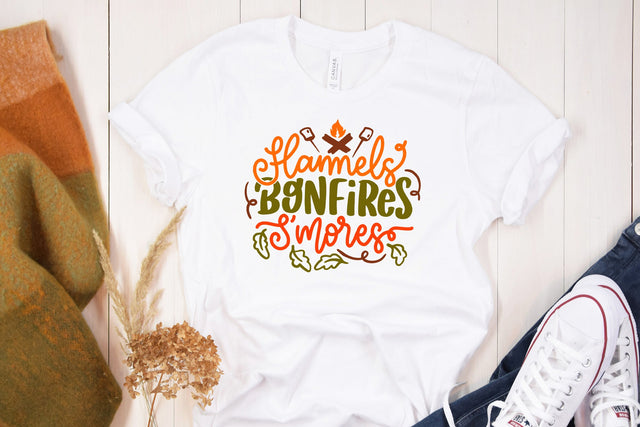 Flannels Bonfires S'mores SVG Cut File SVG dapiyupi store 