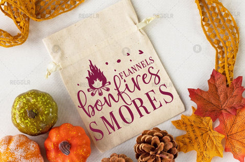 Flannels bonfires smores SVG SVG Regulrcrative 