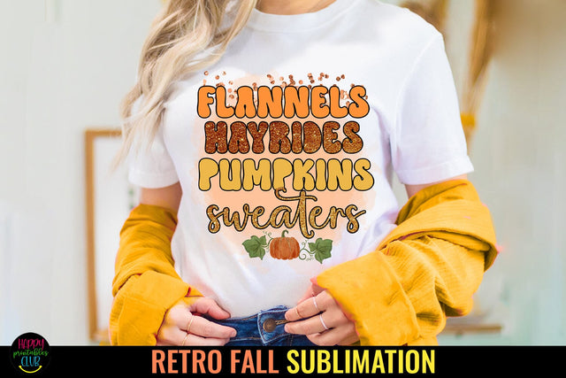 Flannels Hayrides I Fall Sublimation I Autumn Sublimation PNG Sublimation Happy Printables Club 