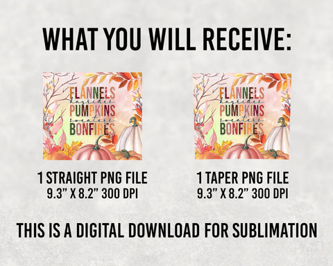 Flannels Hayrides Pumpkins Sweater Bonfires 20oz Tumbler Sublimation Wrap,Pumpkin Tumbler PNG,Pumpkin Season Tumbler,Fall Digital Pattern BOO-design 