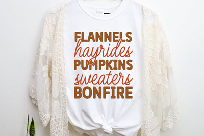 Flannels hayrides pumpkins sweaters bonfire SVG md faruk hossain 