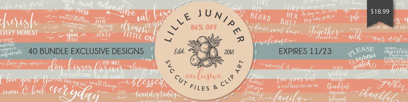 FLASH SALE: Exclusive Sign Makers Bundle by Lille Juniper