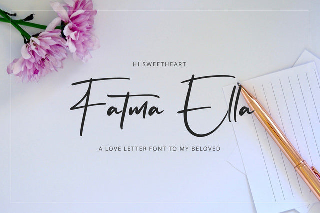 Flavellya - Luxury Signature Font Font StringLabs 