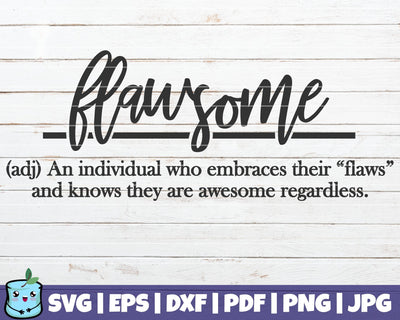 Flawsome Definition SVG MintyMarshmallows 