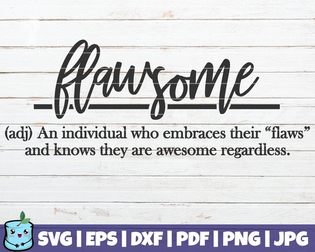 Flawsome Definition SVG MintyMarshmallows 