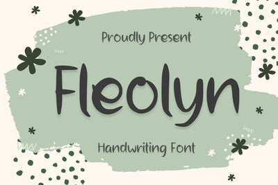 Fleolyn Font Font Aisyah 