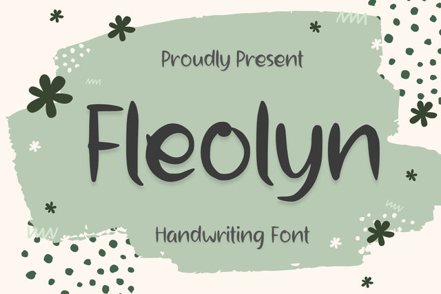 Fleolyn Font Font Aisyah 