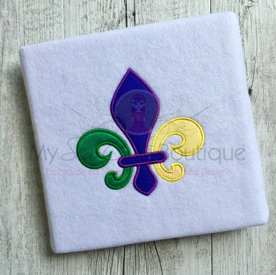 Fleur De Lis Applique Designs Mardi Gras Machines Patterns - 10 Sizes - Instant Download Embroidery/Applique My Sew Cute Boutique 
