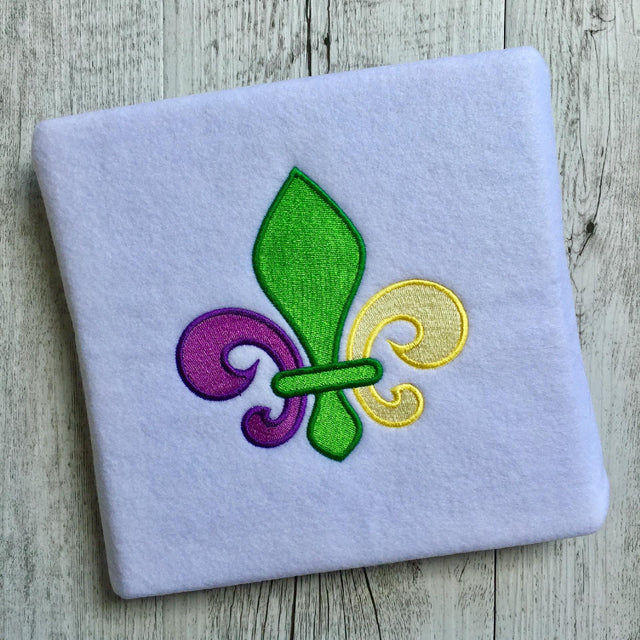 Fleur De Lis Machine Embroidery Designs, Fleur De Lis Embroidery Design, Mardi Gras Embroidery Files, Baby Girl Embroidery Machine, PES File Embroidery/Applique My Sew Cute Boutique 