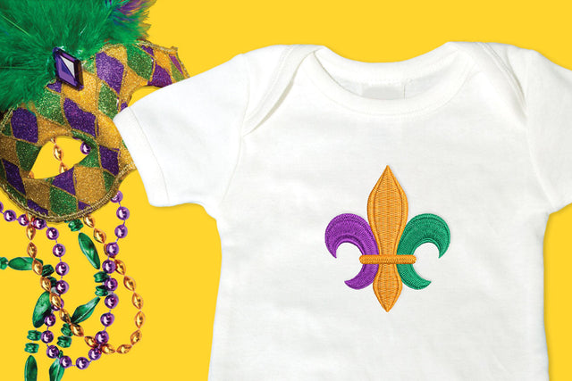 Fleur de Lis Mini Embroidery Embroidery/Applique DESIGNS Designed by Geeks 