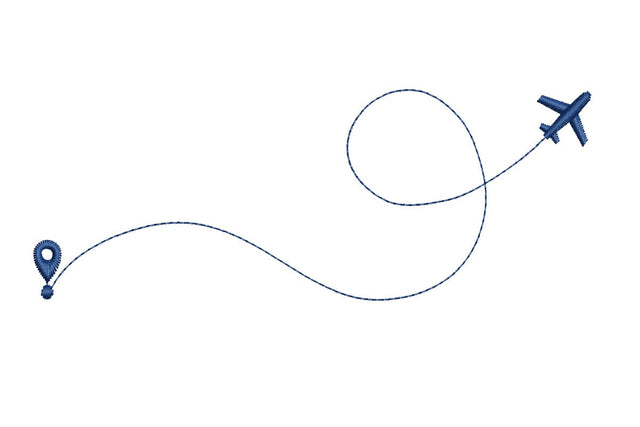 Flight Embroidery Design. Airplane Machine Embroidery Design. Mini Airplane Embroidery. Boeing Embroidery. Airplane Silhouette Embroidery/Applique DESIGNS NextEmbroidery 