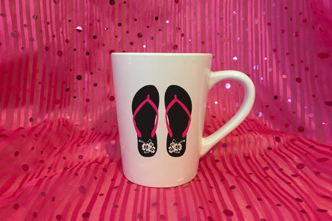 Flip Flop Sandal Clipart svg cut file SVG SmmrDesign 