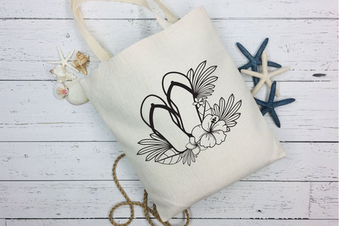 Flip Flop SVG, Summer SVG, Beach SVG, Flip Flops Digital File. SVG Elinorka 