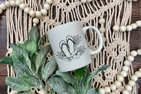 Flip Flop SVG, Summer SVG, Beach SVG, Flip Flops Digital File. SVG Elinorka 