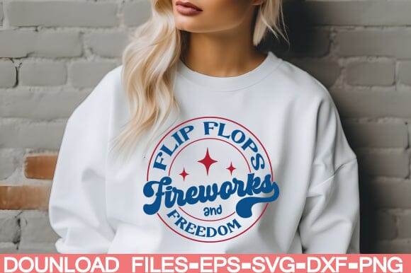 flip flops fireworks and freedom SVG farhad farhad 