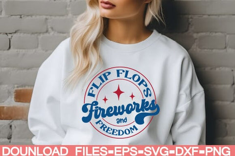 flip flops fireworks and freedom SVG farhad farhad 