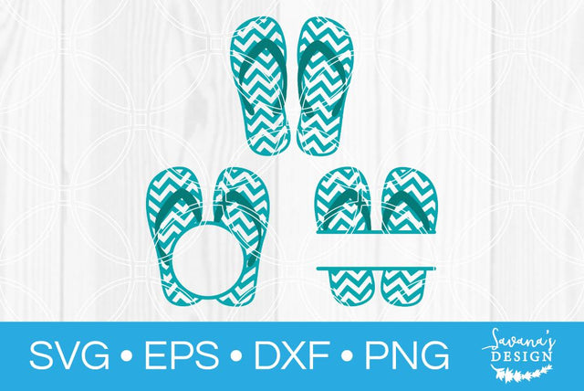 Flip Flops SVG SavanasDesign 