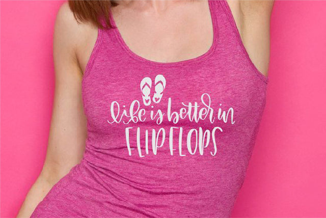 Flip Flops SVG | Summer SVG | Life is Better in Flip Flops SVG So Fontsy Design Shop 