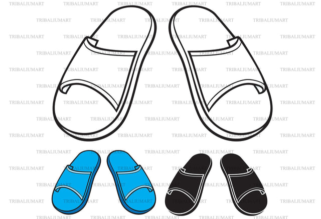 Flip flops SVG TribaliumArtSF 
