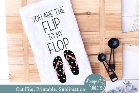 Flip to my Flop SVG Designs by Jolein 