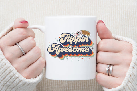Flippin awesome Retro Sublimation SVG designartist 