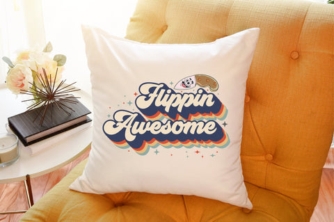 Flippin awesome Retro Sublimation SVG designartist 